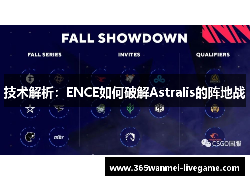 技术解析：ENCE如何破解Astralis的阵地战